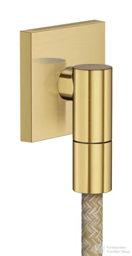 Hansgrohe AXOR FINE square gégecső csatlakozó, szálcsiszolt sárgaréz 36738950