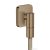 Hansgrohe AXOR FINE softsquare gégecső csatlakozó, szálcsiszolt bronz 36739140