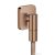 Hansgrohe AXOR FINE softsquare gégecső csatlakozó, polírozott vörös arany hatású 36739300