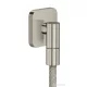 Hansgrohe AXOR FINE softsquare gégecső csatlakozó, rozsdamentes acél hatású 36739800