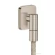 Hansgrohe AXOR FINE softsquare gégecső csatlakozó, szálcsiszolt nikkel 36739820