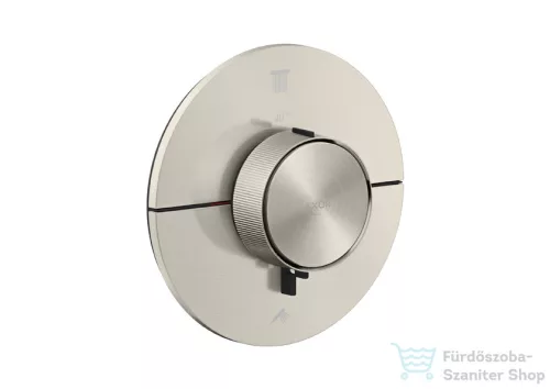 Hansgrohe AXOR SHOWERSELECT ID Round 2 funkciós falsík alatti termosztátos csaptelep, rozsdamentes acél hatású 36750800