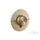 Hansgrohe AXOR SHOWERSELECT ID Round 2 funkciós falsík alatti termosztátos csaptelep, szálcsiszolt bronz 36751140