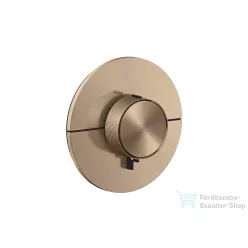   Hansgrohe AXOR SHOWERSELECT ID Round 2 funkciós falsík alatti termosztátos csaptelep, szálcsiszolt vörös arany hatású 36751310