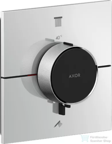 Hansgrohe AXOR SHOWERSELECT ID Square 2 funkciós falsík alatti termosztátos csaptelep, króm 36752000