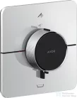 Hansgrohe AXOR ShowerSelect ID falsík alatti termosztátos kád/zuhany csaptelep, beépített EN1717 biztonsági kombinációval, króm 36755000
