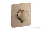 Hansgrohe AXOR ShowerSelect ID falsík alatti termosztátos kád/zuhany csaptelep, beépített EN1717 biztonsági kombinációval, polírozott vörös arany hatású 36755300