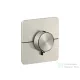 Hansgrohe AXOR ShowerSelect ID falsík alatti termosztátos kád/zuhany csaptelep, beépített EN1717 biztonsági kombinációval, rozsdamentes acél hatású 36755800