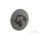 Hansgrohe AXOR SHOWERSELECT ID Round 1 funkciós falsík alatti termosztát, szálcsiszolt fekete króm 36756340