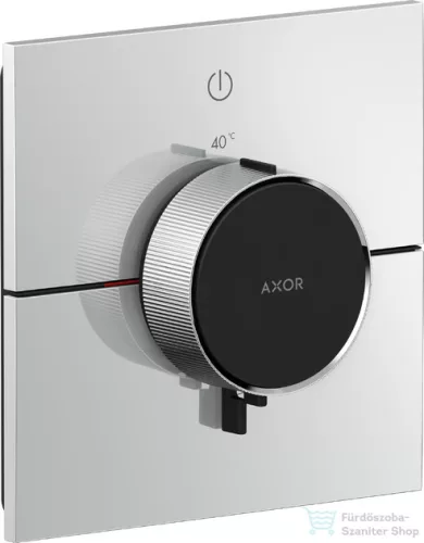 Hansgrohe AXOR SHOWERSELECT ID Square 1 funkciós falsík alatti termosztát, króm 36757000