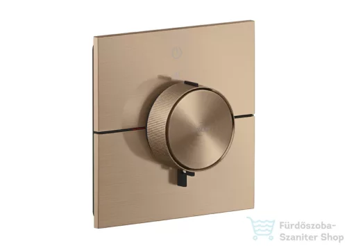 Hansgrohe AXOR SHOWERSELECT ID Square 1 funkciós falsík alatti termosztát, szálcsiszolt vörös arany hatású 36757310