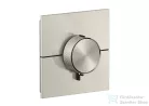 Hansgrohe AXOR SHOWERSELECT ID Square 1 funkciós falsík alatti termosztát, rozsdamentes acél hatású 36757800