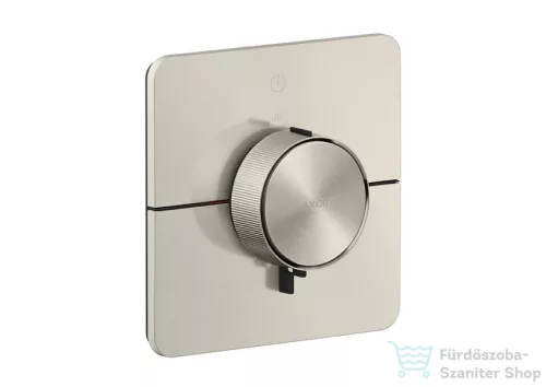 Hansgrohe AXOR SHOWERSELECT ID Softsquare 1 funkciós falsík alatti termosztát, rozsdamentes acél hatású 36758800