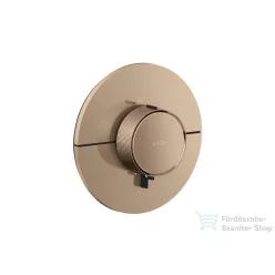   Hansgrohe AXOR SHOWERSELECT ID Round falsík alatti termosztát, polírozott vörös arany hatású 36759300