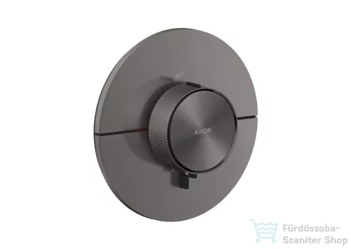 Hansgrohe AXOR SHOWERSELECT ID Round falsík alatti termosztát, szálcsiszolt fekete króm 36759340