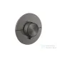 Hansgrohe AXOR SHOWERSELECT ID Round falsík alatti termosztát, szálcsiszolt fekete króm 36759340