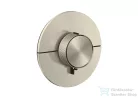 Hansgrohe AXOR SHOWERSELECT ID Round falsík alatti termosztát, szálcsiszolt nikkel 36759820