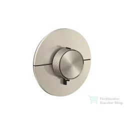   Hansgrohe AXOR SHOWERSELECT ID Round falsík alatti termosztát, szálcsiszolt nikkel 36759820