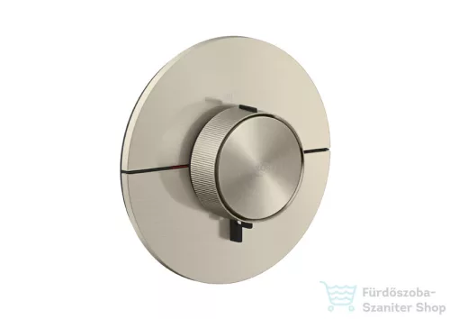Hansgrohe AXOR SHOWERSELECT ID Round falsík alatti termosztát, szálcsiszolt nikkel 36759820