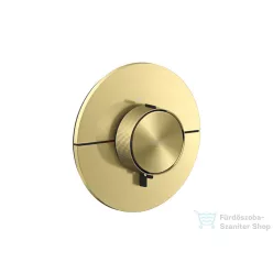   Hansgrohe AXOR SHOWERSELECT ID Round falsík alatti termosztát, szálcsiszolt sárgaréz 36759950