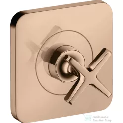   Hansgrohe AXOR Citterio E falsík alatti elzárószelep, polírozott vörös arany hatású 36771300