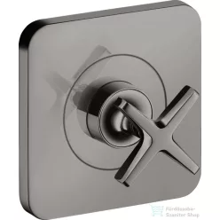   Hansgrohe AXOR Citterio E falsík alatti elzárószelep, polírozott fekete króm 36771330