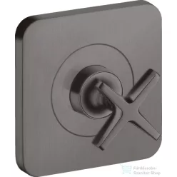   Hansgrohe AXOR Citterio E falsík alatti elzárószelep, szálcsiszolt fekete króm 36771340