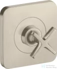 Hansgrohe AXOR Citterio E falsík alatti elzárószelep, szálcsiszolt nikkel 36771820