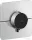 Hansgrohe AXOR SHOWERSELECT ID Softsquare falsík alatti termosztát, króm 36775000