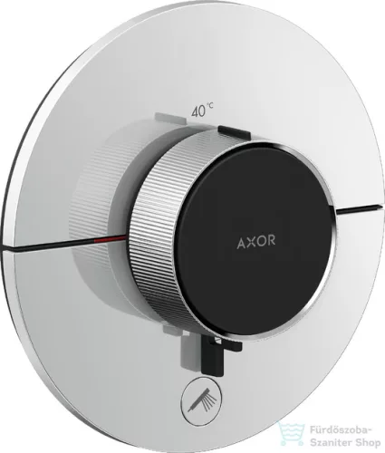 Hansgrohe AXOR SHOWERSELECT ID Round Highflow, 1 fogyasztó+1 funkciós falsík alatti termosztátos csaptelep, króm 36776000