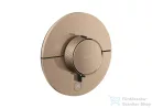 Hansgrohe AXOR SHOWERSELECT ID Round Highflow, 1 fogyasztó+1 funkciós falsík alatti termosztátos csaptelep, polírozott vörös arany hatású 36776300