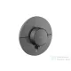 Hansgrohe AXOR SHOWERSELECT ID Round Highflow, 1 fogyasztó+1 funkciós falsík alatti termosztátos csaptelep, polírozott fekete króm 36776330