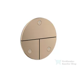   Hansgrohe AXOR SHOWERSELECT Round 3 funkciós falsík alatti váltószelep, szálcsiszolt vörös arany hatású 36779310