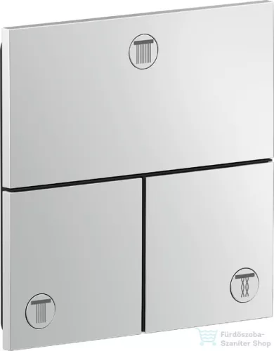 Hansgrohe AXOR SHOWERSELECT Square 3 funkciós falsík alatti váltószelep, króm 36780000