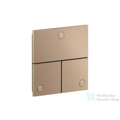  Hansgrohe AXOR SHOWERSELECT Square 3 funkciós falsík alatti váltószelep, polírozott vörös arany hatású 36780300