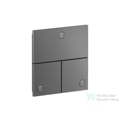   Hansgrohe AXOR SHOWERSELECT Square 3 funkciós falsík alatti váltószelep, polírozott fekete króm 36780330