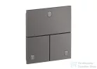 Hansgrohe AXOR SHOWERSELECT Square 3 funkciós falsík alatti váltószelep, szálcsiszolt fekete króm 36780340