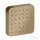 Hansgrohe AXOR CITTERIO E 12x12 cm-es oldalfúvóka/testzuhany,szálcsiszolt bronz 36822140