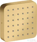 Hansgrohe AXOR CITTERIO E 12x12 cm-es oldalfúvóka/testzuhany,szálcsiszolt arany hatású 36822250