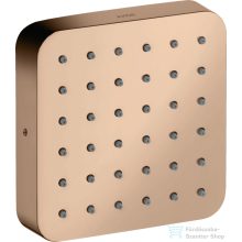   Hansgrohe AXOR CITTERIO E 12x12 cm-es oldalfúvóka/testzuhany,polírozott vörös arany hatású 36822300