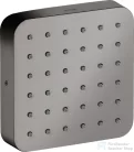 Hansgrohe AXOR CITTERIO E 12x12 cm-es oldalfúvóka/testzuhany,polírozott fekete króm 36822330