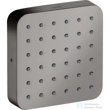   Hansgrohe AXOR CITTERIO E 12x12 cm-es oldalfúvóka/testzuhany,polírozott fekete króm 36822330