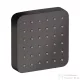 Hansgrohe AXOR CITTERIO E 12x12 cm-es oldalfúvóka/testzuhany,szálcsiszolt fekete króm 36822340