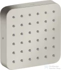 Hansgrohe AXOR CITTERIO E 12x12 cm-es oldalfúvóka/testzuhany,rozsdamentes acél hatású 36822800