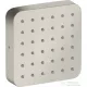 Hansgrohe AXOR CITTERIO E 12x12 cm-es oldalfúvóka/testzuhany,rozsdamentes acél hatású 36822800