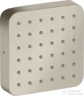 Hansgrohe AXOR CITTERIO E 12x12 cm-es oldalfúvóka/testzuhany,szálcsiszolt nikkel 36822820