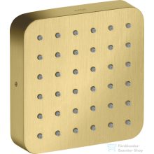   Hansgrohe AXOR CITTERIO E 12x12 cm-es oldalfúvóka/testzuhany,szálcsiszolt sárgaréz hatású 36822950