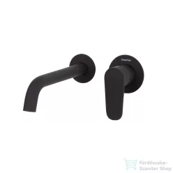   RamonSoler ALEXIA falsík alatti mosdó csaptelep 19 cm-es kifolyóval, leeresztő nélkül, matt fekete 36A302899