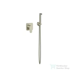   RamonSoler WC falsík alatti bidé zuhany szett, szálcsiszolt nikkel 36F308299