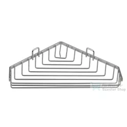   AQUALINE KRÓM LINE szappantartó, 190x30x150mm, króm (37003)